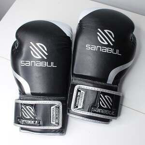 Boxing Gloves Sanabul Essential Gel Boxing Kickboxing Punching Bag Gloves 8 oz